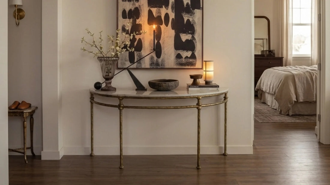 The Console Table as Architectural Threshold