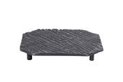 Cattail Black Nickel Trivet