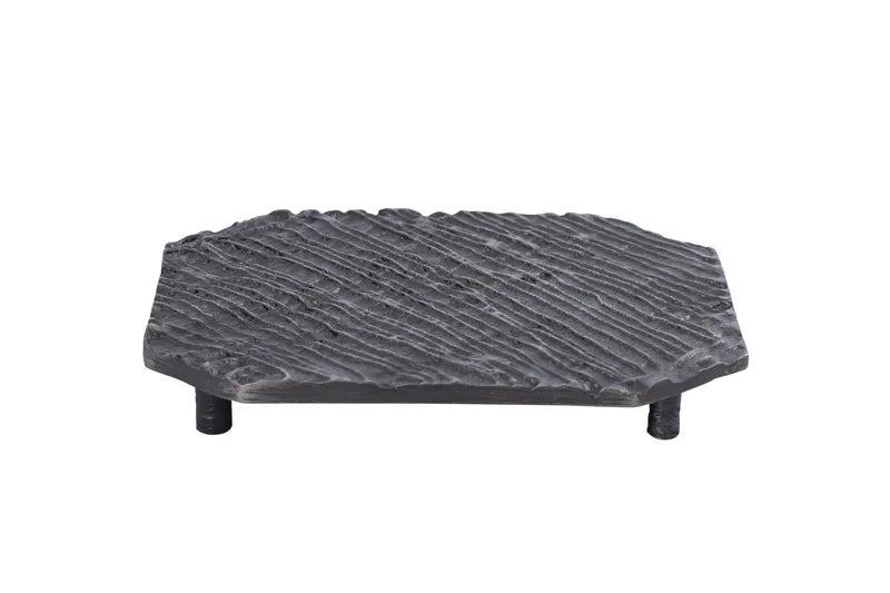 Cattail Black Nickel Trivet